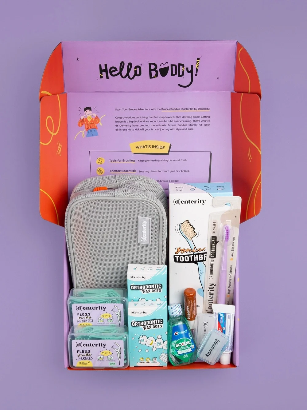 Denterity Braces Buddies Starter Kit 🦷✨